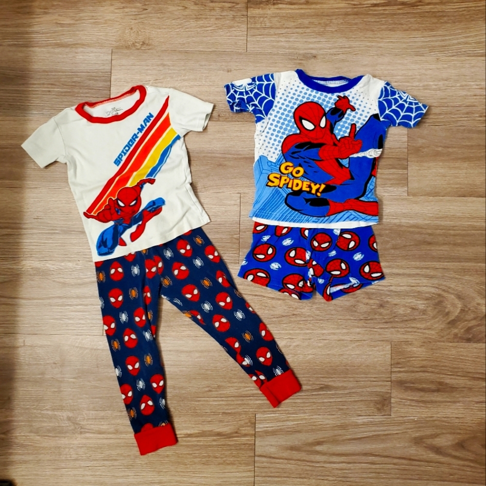 Boys 4T Spiderman Pajama Bundle